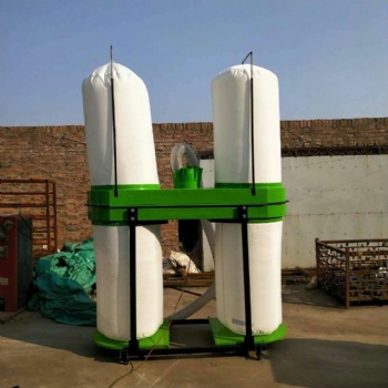 優(yōu)良品質(zhì) 移動布袋吸塵機(jī) 木工雙筒布袋吸塵器 布袋集塵器