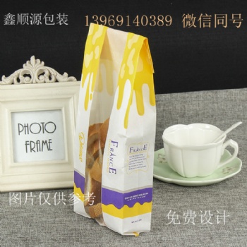休閑食品打包袋 防油紙袋， 食品打包袋，廠家定制防油紙袋子