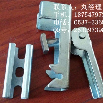 濟寧國龍夾持器 鍍鋅夾持器 導(dǎo)料槽夾持器