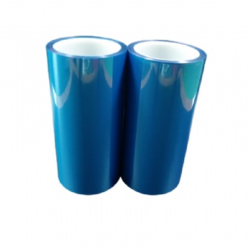 東莞鑫膜藍(lán)色硅膠保護(hù)膜不起泡可定制電子屏幕保護(hù)膜