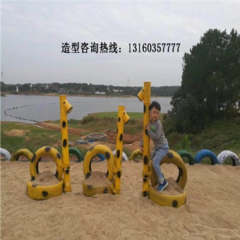 輪胎雕塑公園擺件卡通動漫輪胎雕塑景區裝飾彩繪戶外拓展兵工藝造型手工定制