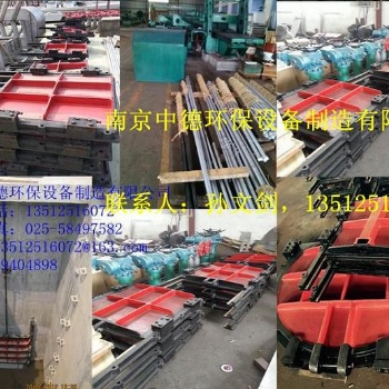 南京中德廠家專業(yè)生產(chǎn)提供SFZ、SYZ鑄鐵鑲銅閘門，配套手電兩用啟閉機，圓閘門，方閘門等