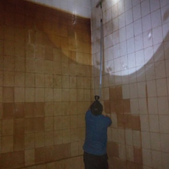 南沙區(qū)金州上門洗水池 大型供水設備清理地下水箱清洗消毒