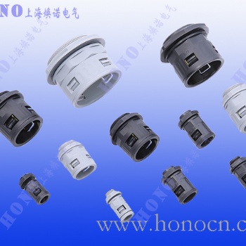 上海煥諾電氣HONO尼龍快速軟管直接頭，環(huán)保新料快速插拔軟管接頭，直插式軟管接頭，波紋管接頭，PA管