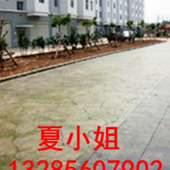 新沂壓花地坪，銅山壓花地坪