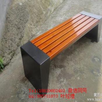 北上廣 公園椅廠家供應ZXY21-08鋼木戶外椅丨石木座椅，防腐木木質座椅