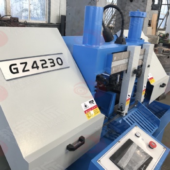 山東翔宇GZ4230全自動(dòng)金屬臥式帶鋸床自動(dòng)送料帶鋸
