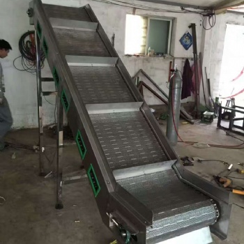 金三利廠家生產(chǎn)銷售不銹鋼鏈板提升機 pvc裙邊擋板提升機 多層烘干機 網(wǎng)帶提升機