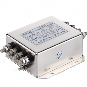 賽紀(jì)電源濾波器220v380無源emi三相四線單級交流大功率抗干擾模塊低通