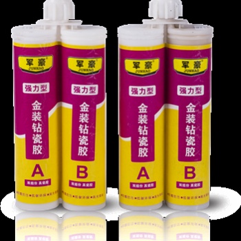 山東廠家雙組份真瓷膠 美縫劑 400ml強(qiáng)力型誠招代理