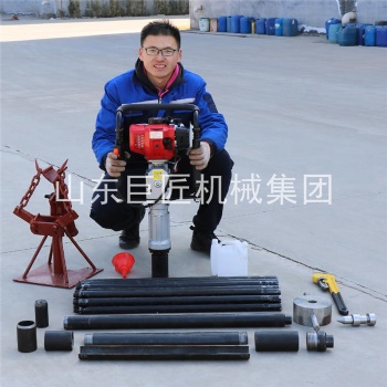 巨匠集團(tuán)QTZ-3便攜式取土鉆機(jī)15米土壤采樣器