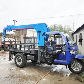 三輪隨車(chē)吊生產(chǎn)廠家 液壓控制小型平板三輪隨車(chē)吊價(jià)格 林業(yè)移樹(shù)吊樹(shù)機(jī)械 三馬車(chē)背背吊5噸自備吊