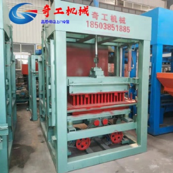 5-15園林景觀步道磚機 奇工一機多用生態(tài)吸水磚機 便道馬路花磚機