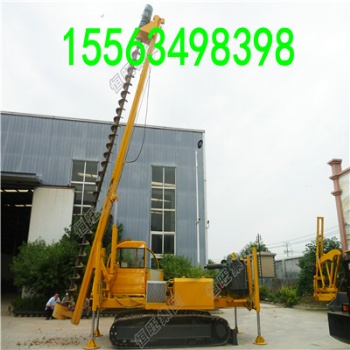 螺旋打樁機(jī)廠家功率強(qiáng)大經(jīng)久耐用恒旺HZY-800L履帶式長螺旋打樁機(jī)
