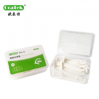 香港Oratek歐樂特彎柄牙線棒 一次性超細(xì)牙縫清潔剔牙線 塑料牙簽批發(fā)定制廠家