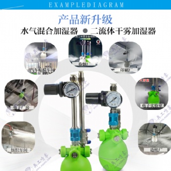 大型印刷電子紡織廠工業(yè)加濕器汽車貼膜干霧汽水加濕機(jī)靜電除塵器