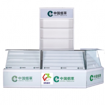 華為p30手機展柜，OPPO新款手機展柜拉布燈箱