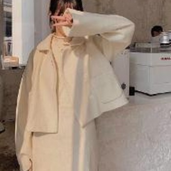 開衫外套女針織秋冬小香風(fēng)微閃撞色寬松質(zhì)感毛衣針織開衫