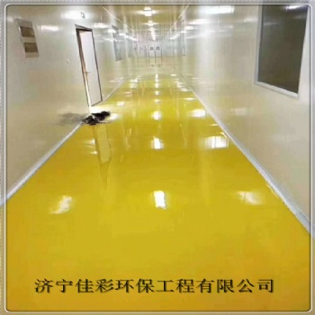 濟(jì)寧佳彩車庫(kù)環(huán)氧地坪漆材料銷售與施工承接