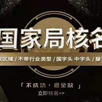 **疑難核名注冊(cè)流程