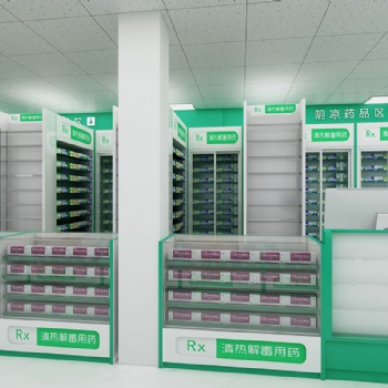 藥店收銀臺設(shè)計(jì)方法有哪些 藥店魯班
