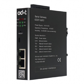 ODOT-S2E2廠家三年質(zhì)保Mo**SCII轉Modbus TCP工業(yè)網(wǎng)關