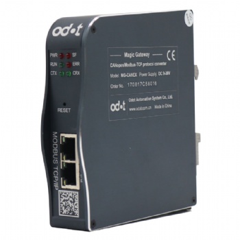 福建MG-CANEX廠家三年質(zhì)保CANopen轉Modbus TCP工業(yè)網(wǎng)關支持OEM