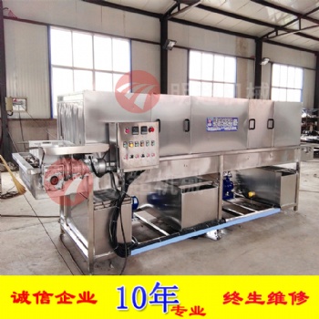 周轉(zhuǎn)筐清洗機(jī)生產(chǎn)線(xiàn)工藝和清洗周轉(zhuǎn)的主要功能