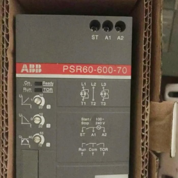 ABB軟啟動(dòng)器PSR60-600-70緊湊設(shè)計(jì)節(jié)省空間正品現(xiàn)貨庫(kù)存