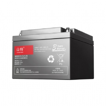山特（SANTAK）C12-26 山特UPS電源電池免維護(hù)鉛酸蓄電池 山特城堡電池