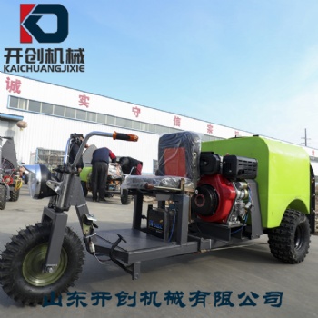 風送式打藥機是360度噴霧 各角度均可單獨關閉 風力大均勻施藥、作業效率高，省時省力。