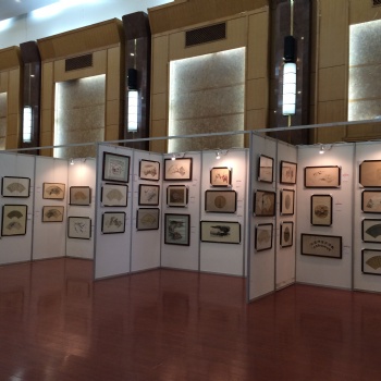 南寧合誠展覽掛畫屏風(fēng)展板