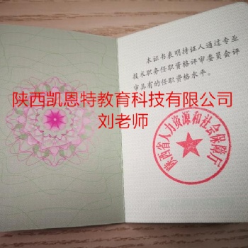 協(xié)助申報(bào)陜西省2020年關(guān)于電子儀器與測(cè)量工程師的申報(bào)條件及流程