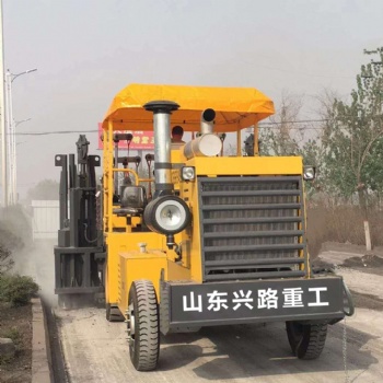 舊水泥路面碎石化，多錘頭碎石化--山東興路，設(shè)備精良，施工高效