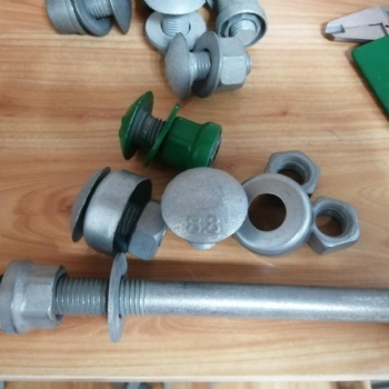 熱鍍鋅護欄螺栓規格型號分為：M16*35，M16*45,M16*50