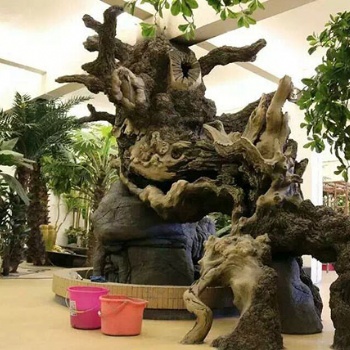 重慶水泥假樹(shù)制作及流程