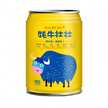藍(lán)逸牦牛壯壯245ml*12罐青少年學(xué)生兒童營養(yǎng)成長牦牛奶