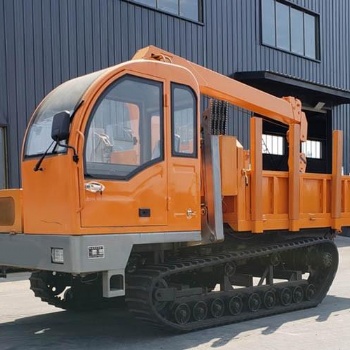 供應(yīng)3噸履帶隨車(chē)吊帶推鏟液壓支腿履帶運(yùn)輸車(chē)噸位齊全