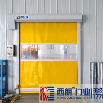 東營與AGV聯(lián)動的快速卷簾門