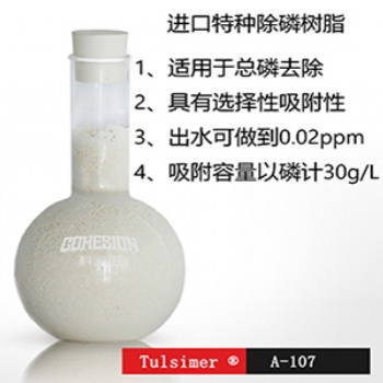 杜笙樹脂除工業(yè)廢水有機(jī)磷無(wú)機(jī)磷A-107