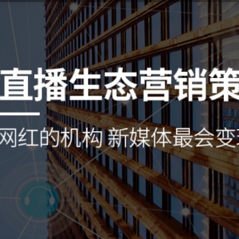 河南專業(yè)直播帶貨平臺