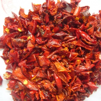 脫水紅椒粒 辣椒片 原料 實(shí)力工廠 脫水蔬菜 廠家 琦軒食品