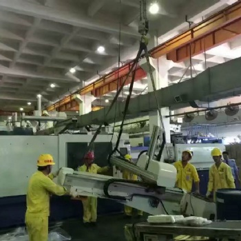 江門工廠生產線設備搬遷，設備安裝，設備吊裝移位服務