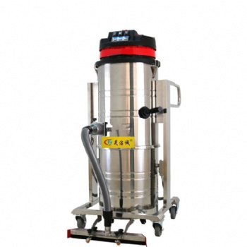 220V上下桶工業(yè)吸塵器芙潔誠100L吸塵器GS-3610P車間地面吸鐵屑
