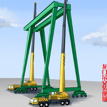 云南臨滄龍門吊出租160噸提梁機(jī)