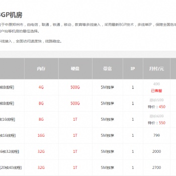 送產權的BGP服務器租用，服務器硬件得來全不費工夫