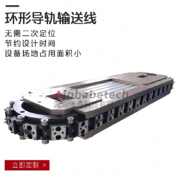 深圳倍泰新型環(huán)形導(dǎo)軌輸送線
