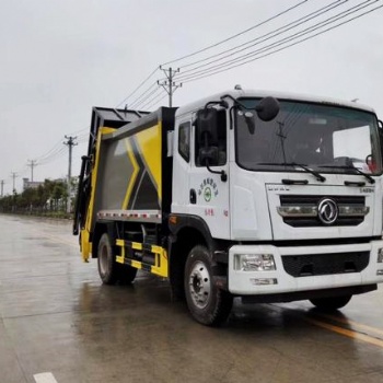 東風(fēng)天錦壓縮式垃圾車︱12噸壓縮式垃圾車價格