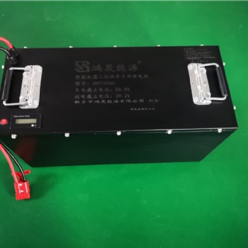 48V100AH鋰電池組，掃地機，工業(yè)吸塵器用，新鄉(xiāng)鴻晟能源鋰電池廠家