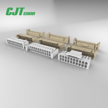 長(zhǎng)江連接器PHD2.0帶扣彎針鍍金針座廠家加工線束，A2006壓著連接器